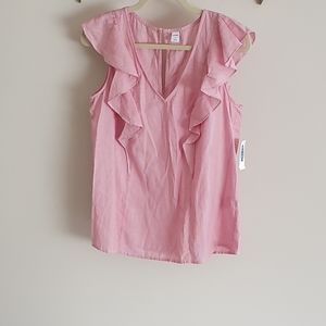 NWT Old Navy Ruffle Tank Blouse